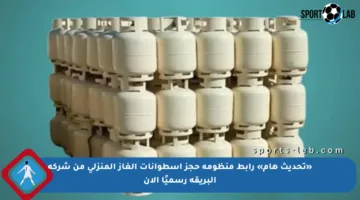 «تحديث هام» رابط منظومة حجز اسطوانات الغاز المنزلي من شركة البريقة رسميًا الآن